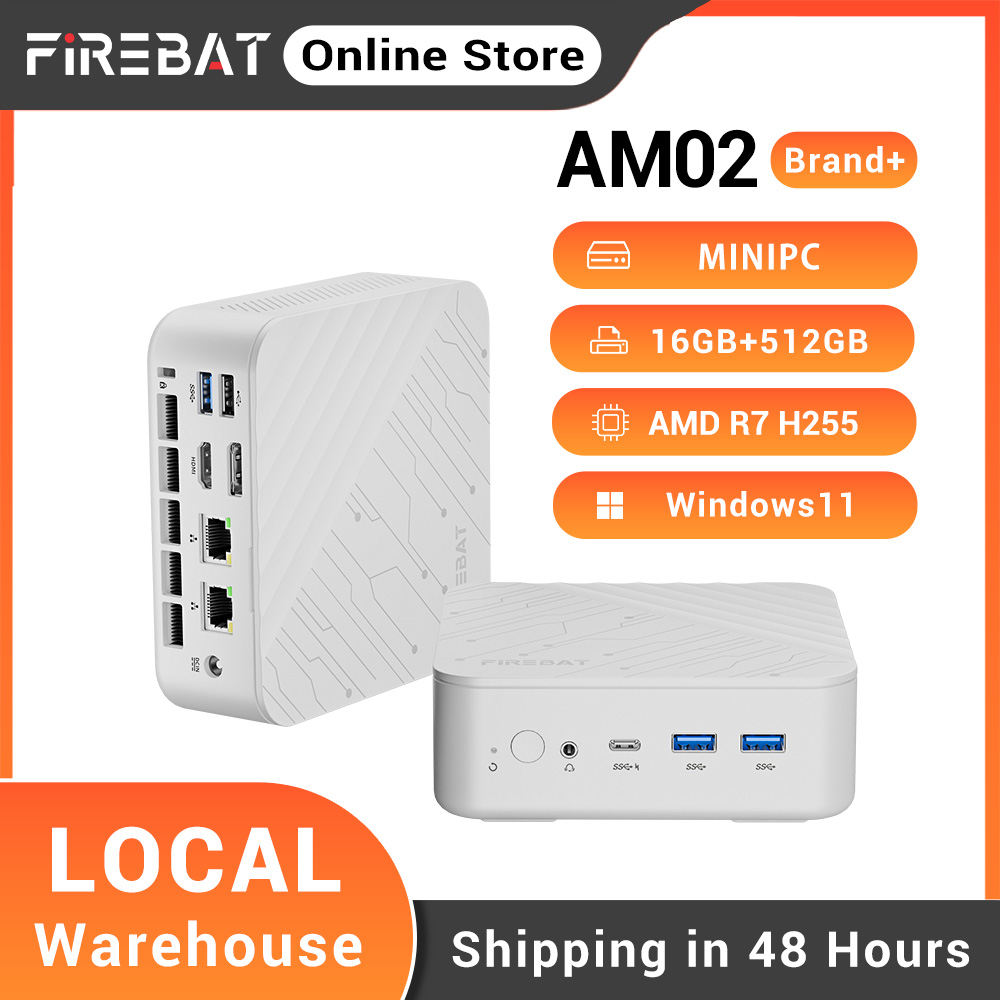 Ram Memory Module - كمبيوتر مكتبي صغير FIREBAT AM02 بمعالج