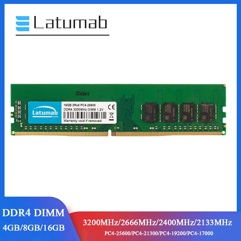 Latumab RAM DDR4 ذاكرة سطح الم - مراجعة Ddr4 3200 16Gb وسعره