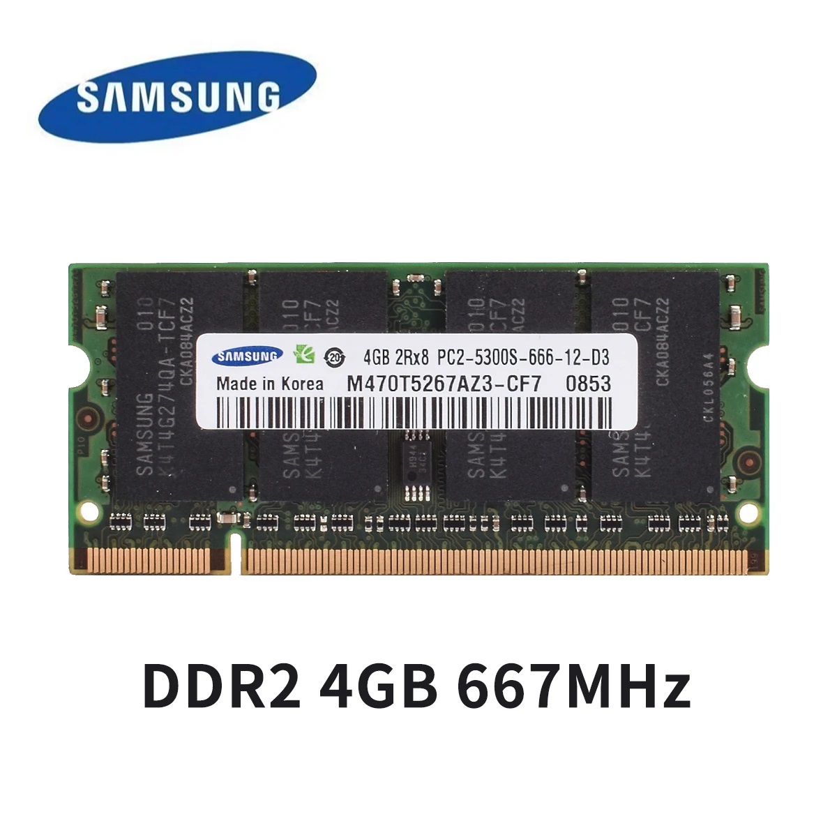 كمبيوتر محمول سامسونج ميموريا  - مراجعة Ddr2 Ram وسعره