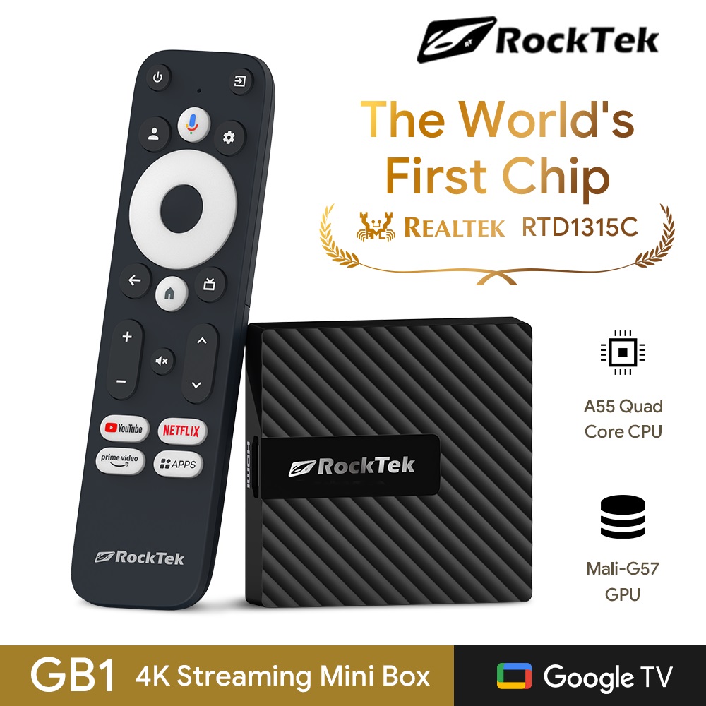 دونجل تلفزيون RockTek GB1 معتم - مراجعة Ddr4 32Gb وسعره