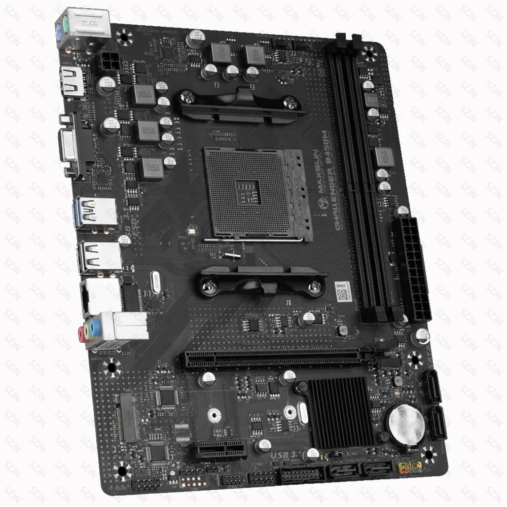 لوحة أم ماكسون B450 + معالج AM - مراجعة Ddr4 3200Mhz وسعره